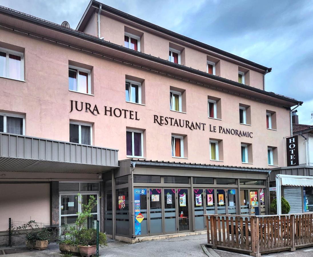 Jura Hotel Restaurant Le Panoramic Saint-Claude Exteriör bild